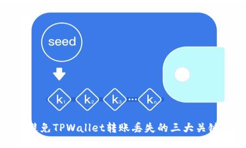 如何避免TPWallet转账丢失的三大关键技巧