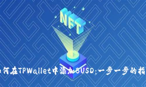 如何在TPWallet中添加BUSD：一步一步的指南