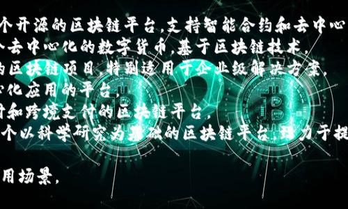 区块链技术的应用有很多，而平台名称也各不相同。下面列举一些著名的区块链平台：

1. **Ethereum (以太坊)** - 一个开源的区块链平台，支持智能合约和去中心化应用（DApps）。
2. **Bitcoin (比特币)** - 第一个去中心化的数字货币，基于区块链技术。
3. **Hyperledger** - 一个开源的区块链项目，特别适用于企业级解决方案。
4. **EOS** - 提供高性能的去中心化应用的平台。
5. **Ripple** - 主要用于数字支付和跨境支付的区块链平台。
6. **Cardano (卡尔达诺)** - 一个以科学研究为基础的区块链平台，致力于提供安全和可扩展的区块链解决方案。

这些平台各具特色，适用于不同的应用场景。