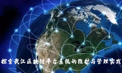 探索武汉区块链平台系统的维护与管理实践