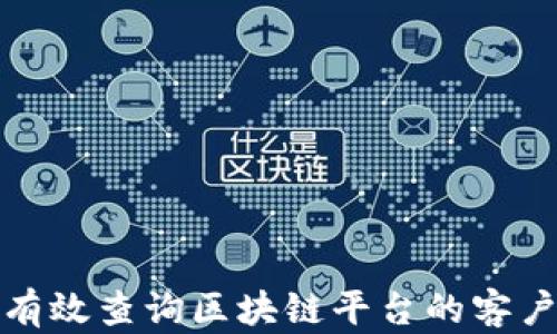 
如何有效查询区块链平台的客户信息