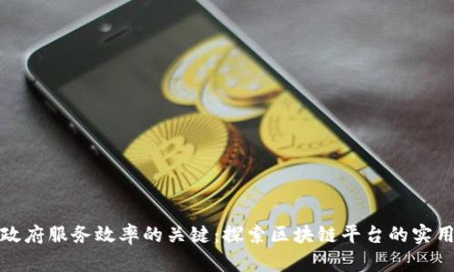 提升政府服务效率的关键：探索区块链平台的实用价值