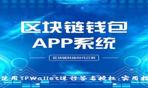 如何高效使用TPWallet进行签名授权：实用指南与技巧