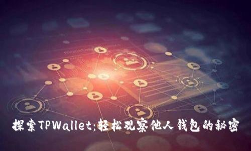 探索TPWallet：轻松观察他人钱包的秘密